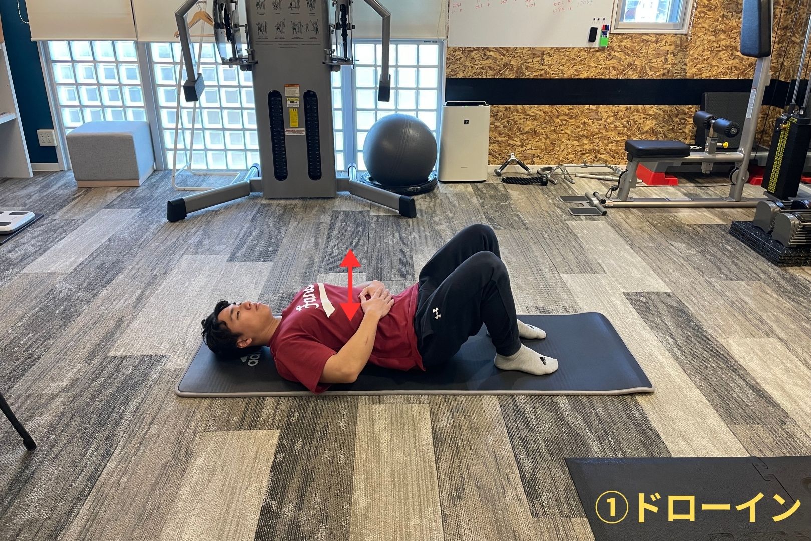 腰痛予防 筋トレ ドローイン 腹横筋の鍛え方