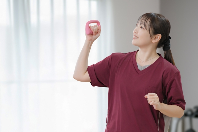 習慣 継続 女性 体づくり 笑顔