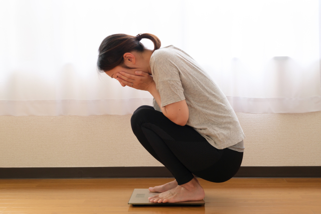 体重計 女性 測定 ダイエット 体重だけでは変化がわからない